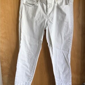 Lilly Pulitzer Skinny White Ankle Jeans